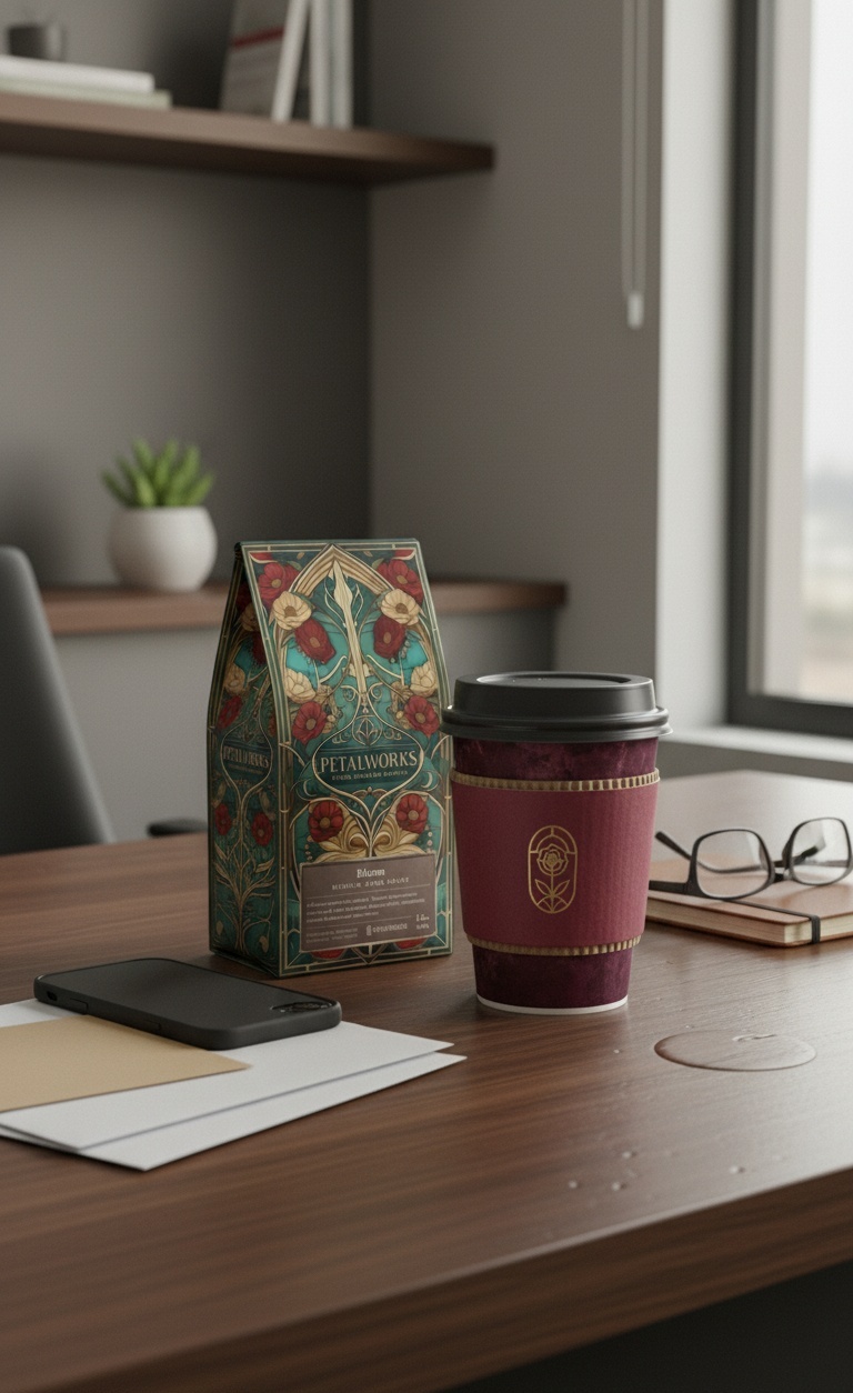 Coffee on a desk